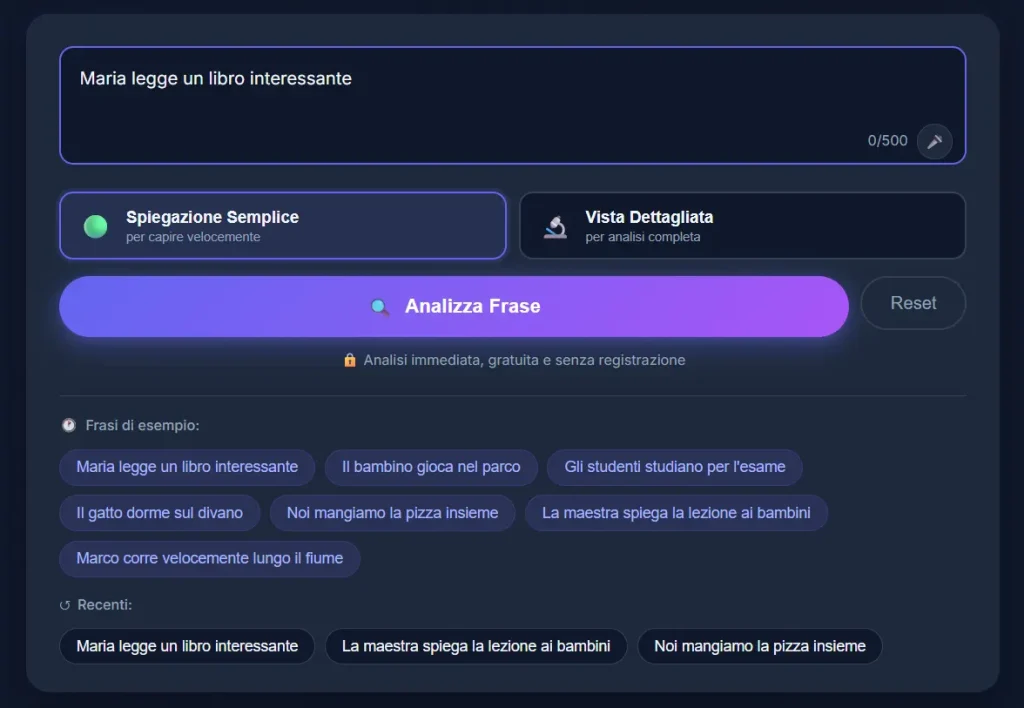 Analisi Logica