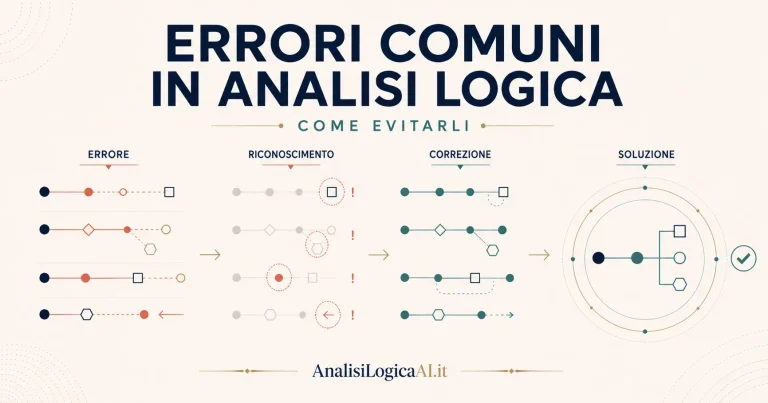 Errori Comuni in Analisi Logica